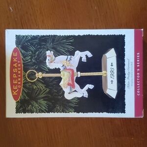 HALLMARK Keepsake "Tobin Fraley Carousel" Ornament.